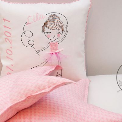 Personalizowana poduszka dla dziewczynki z Baletnicą